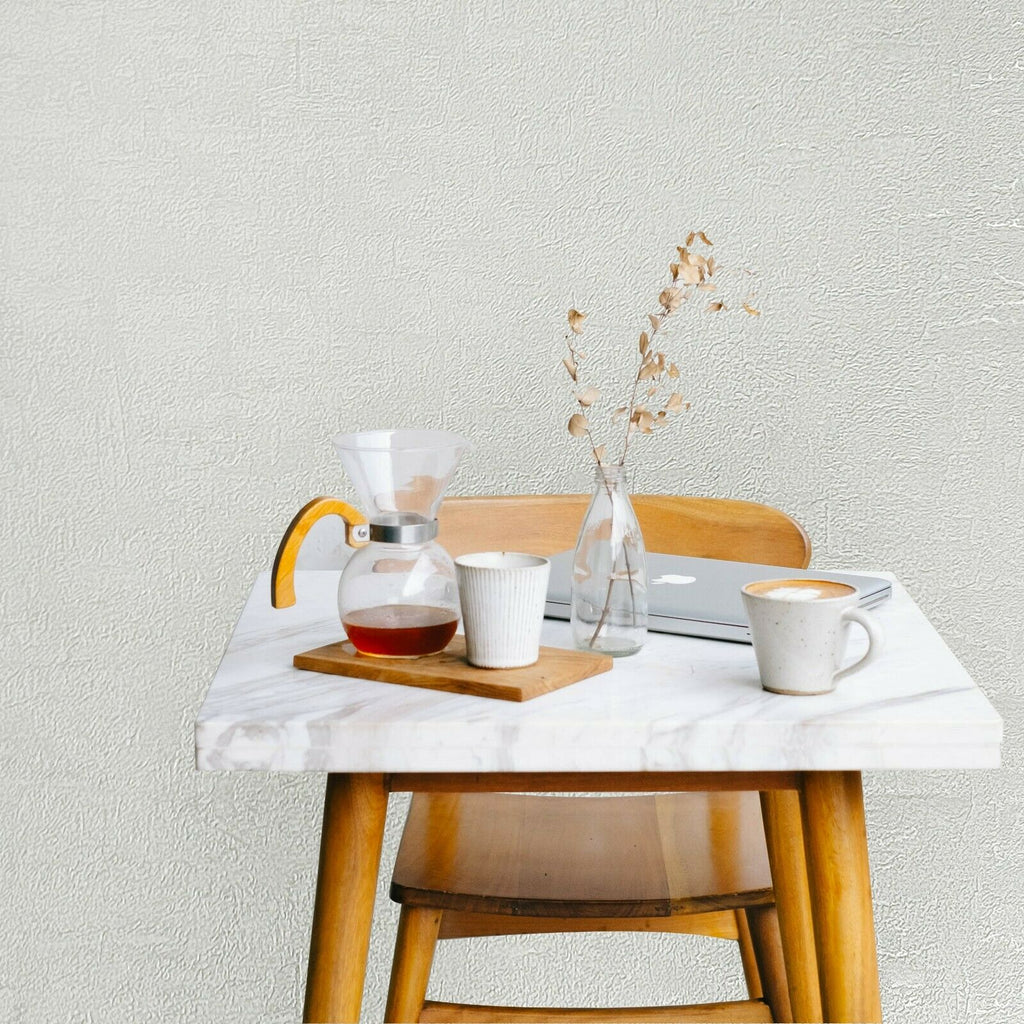 M5618 Murella Textured Plain ivory off white gold faux concrete Wallpa ...