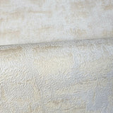M5627 Murella Plain gray gold metallic faux concrete plaster Wallpaper 