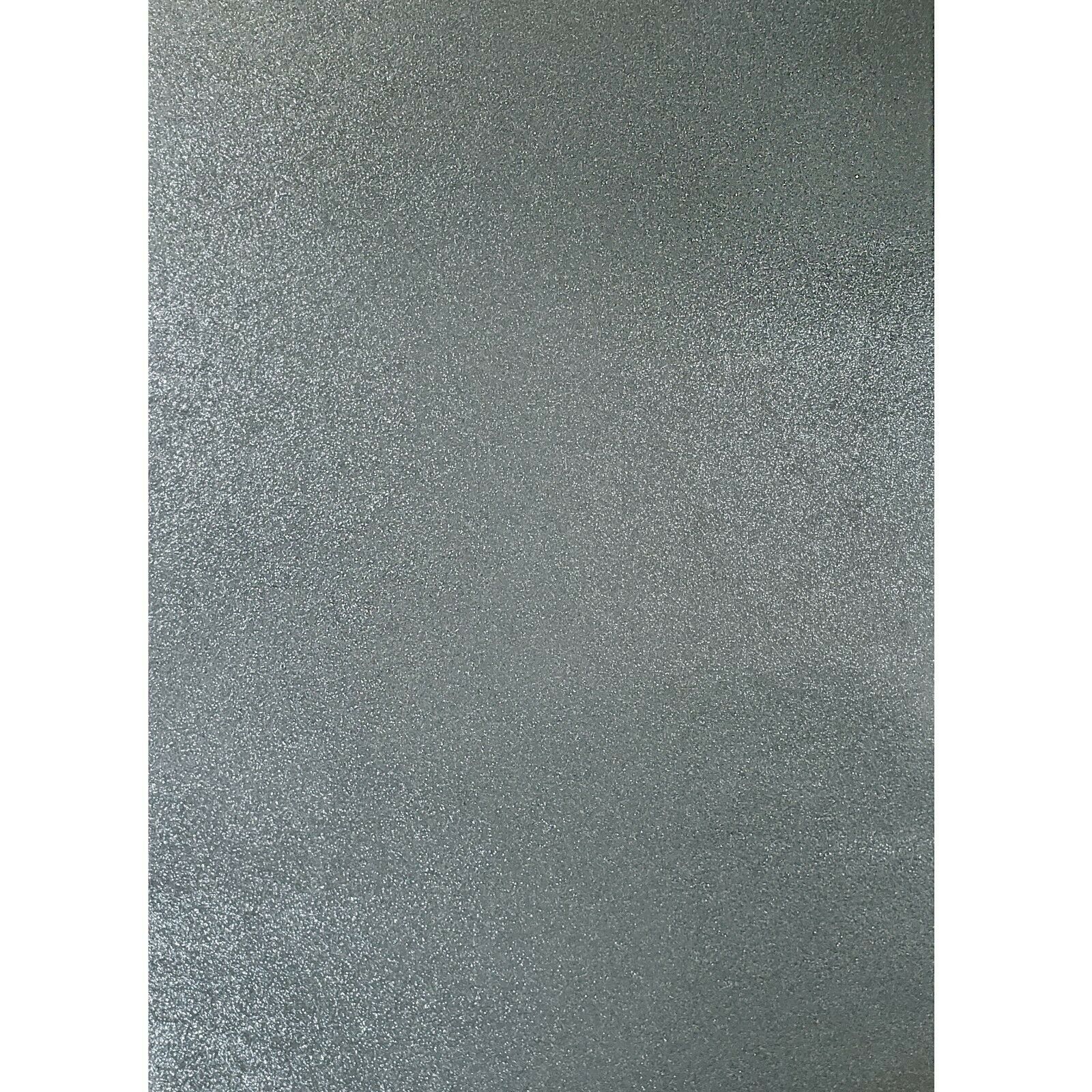 M6180 Charcoal gray Natural Terra Mica Stone Plain Glitter