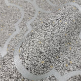Z21125  Marrakesh gray silver gold metallic faux mica textured Wallpaper