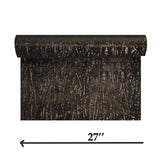 500039 Modern Flocked Wallpaper brown bronze metallic Textured tear Velvet 3D