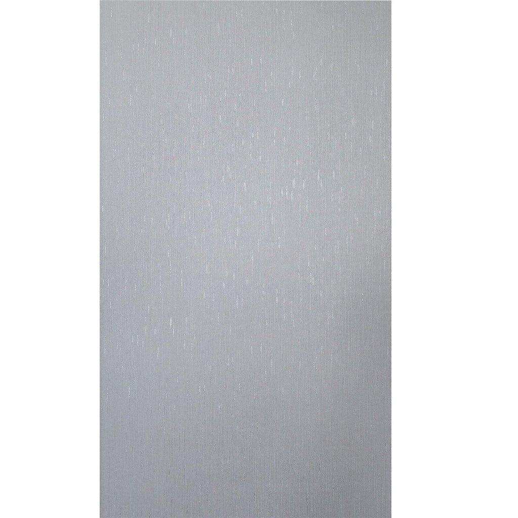 Z66842 Modern Gray Silver metallic faux fabric textured stria lines te ...