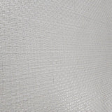 121036 Modern Light gray cream Faux woven weave paper imitation texture vinyl wallpaper