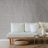 Z38002 Modern lines gray taupe tan cream faux Knit fabric textured Wallpaper rolls 3D