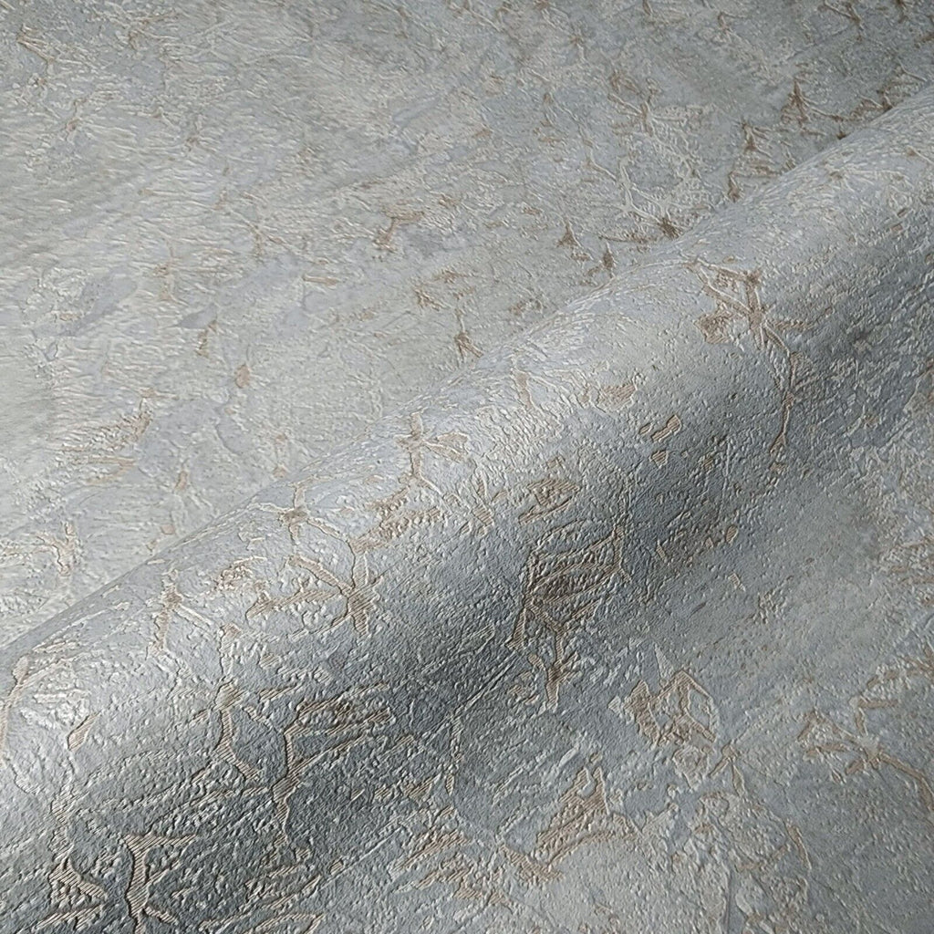 View of Z38045 Modern matt gray bronze metallic faux plaster textured contempo ...