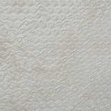 Z90029 Modern wallpaper off white ivory cream little cube 3d illusion textured hexagon