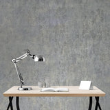 Z21042 Modern plain gray beige faux fabric concrete textured Contemporary Wallpaper 3D