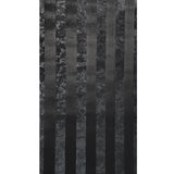 500053 Modern stripes Flocked Wallpaper black Textured Velvet 3D rolls