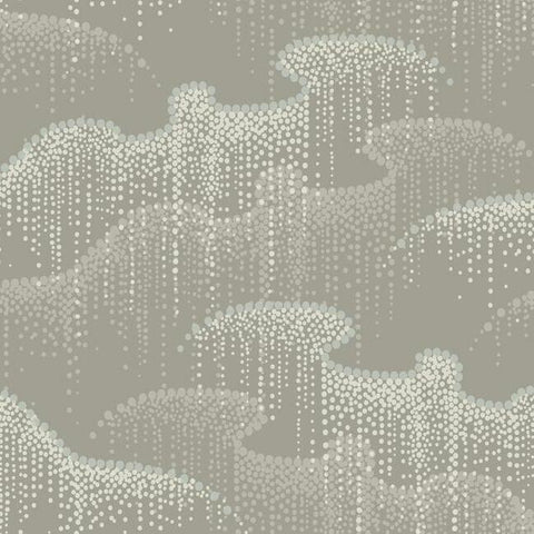 OS4262 Wallpaper Geometric Taupe MOONLIGHT PEARLS