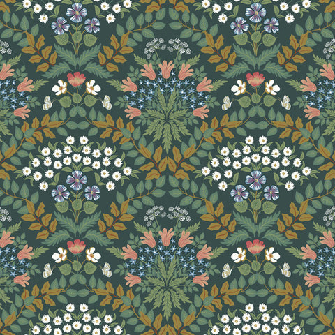 RP7322 Rifle Paper Co. Second Edition Green Wallpaper BRAMBLE