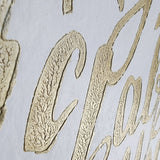 SD3727 Ronald Redding Masterworks white gold metallic Novelty hand writing Wallpaper 3D