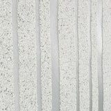 ST302 Striped Mica Vermiculite off white cream lines Wallpaper