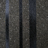 ST306 Striped Mica Vermiculite Charcoal Grey Black lines Wallpaper