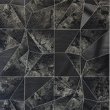 Z90033 LAMBORGHINI 2 Geometric Triangles black gray gold metallic 3d Wallpaper