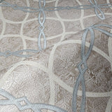 Z38041 Tan brass gray silver gold metallic diamond trellis textured modern Wallpaper 3D