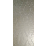M50005 Triangle geometric Brass metallic tiles wavy lines textured waves Wallpaper roll