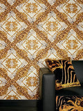 34904-3 Vasmara Beige Brown Taupe White Leopard Abstract Wallpaper - wallcoveringsmart