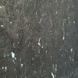 WM181301 Natural cork charcoal black dark brown silver metallic Wallpaper 