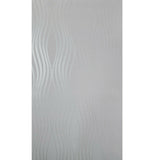 WM4256701 Geometric wave lines gray off white silver Wallpaper