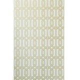 WMBA22001201 Ivory yellow Gold geometric faux fabric trellis Wallpaper