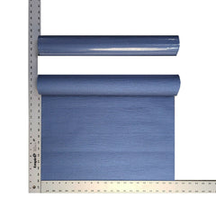 WMBA22003801 Navy blue plain faux fabric textured Wallpaper 