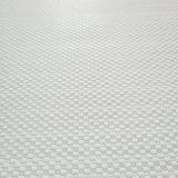 WMBA22008101 White silver gray metallic plain faux fabric Wallpaper