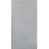 WMBL1004601 Striped silver gray metallic plain faux grasscloth Wallpaper
