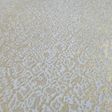 WMDE12012501 Ombre Off white yellow gold metallic faux fabric Wallpaper