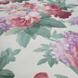 WMJM1001101 Off white green pink red purple flowers floral Wallpaper