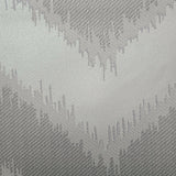 WMJM1002301 White gray faux fabric textured chevron 3D Wallpaper 