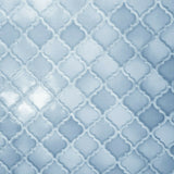 WMNF23208401 Baby blue Moroccan trellis faux tiles Wallpaper