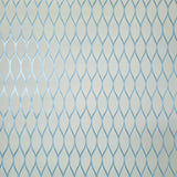 WMSD50102401 Beige blue geometric mesh netting diamond Wallpaper