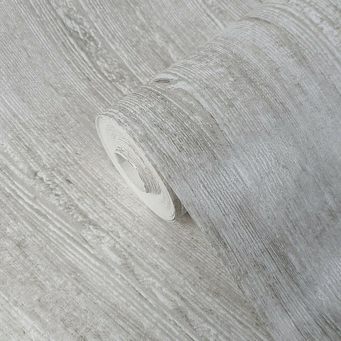 WMSD50302201 Industrial gloss grayish tan faux distressed wood Wallpaper 