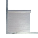 WMSR21030101 Faux rids grasscloth gray off white 3D Wallpaper 