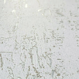 WMSR21040101 Faux Cork white silver metallic textured 3D Wallpaper 