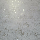 WMSR21040201 Faux Cork industrial gray off white silver Wallpaper
