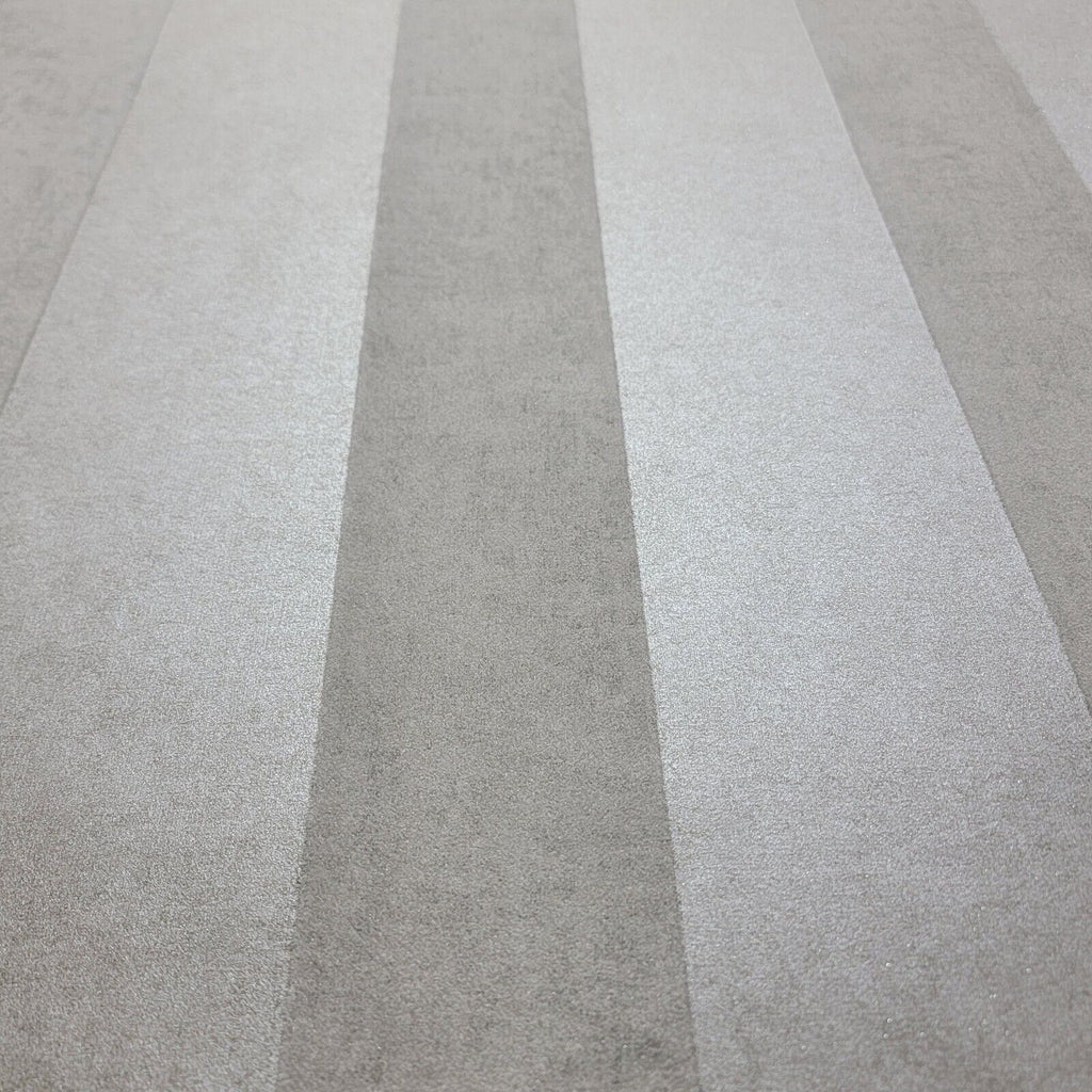 225021 Wallpaper flocking lines tan beige cream Flocked striped velvet ...