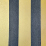 700039 Wallpaper navy blue gold metallic Flocked striped flock velvet