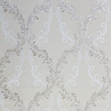 M5642 Wallpaper rolls grayish off white tan Textured floral Damask