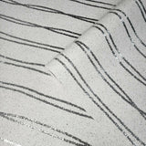 X3051 White Mica vermiculite stone ripple wave glitter silver Wallpaper
