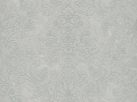 Z21113 Modern white cream Damask Textured 3D Wallpaper