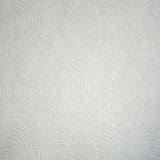 Z21801 Embossed off white gold Victorian damask faux fabric Wallpaper