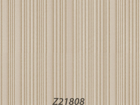 Z21808 Embossed vertical lines cream faux fabric heavy textured striped wallpaper