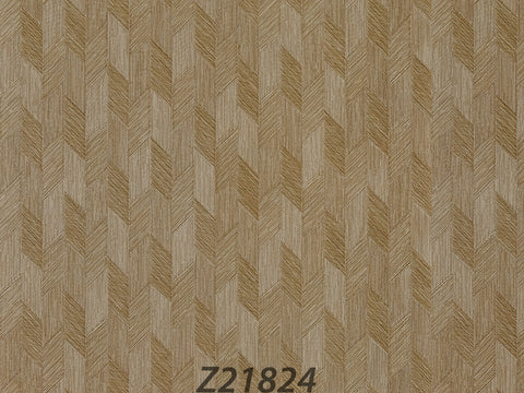 Z21824 Embossed Gold silver Stripe Geometric textured wallpaper