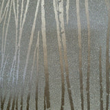 Z253 Zebra Lines Glassbeads Sparkle Glitter Bronze metallic Wallpaper