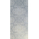 Z2943 Gray Tan Silver faux wrought iron Victorian damask Wallpaper