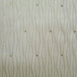 Z2950 Tan Gold metallic diamond lines faux fabric textured Wallpaper