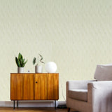 Z2956 Zambaiti Beige cream silver diamond lines faux fabric Wallpaper - wallcoveringsmart