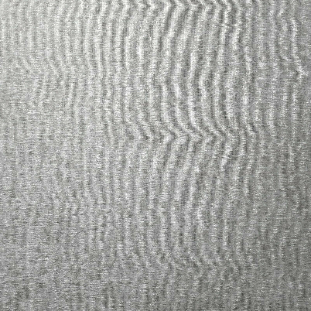 Z3422 Gray Silver Metallic faux sisal grasscloth fabric Wallpaper
