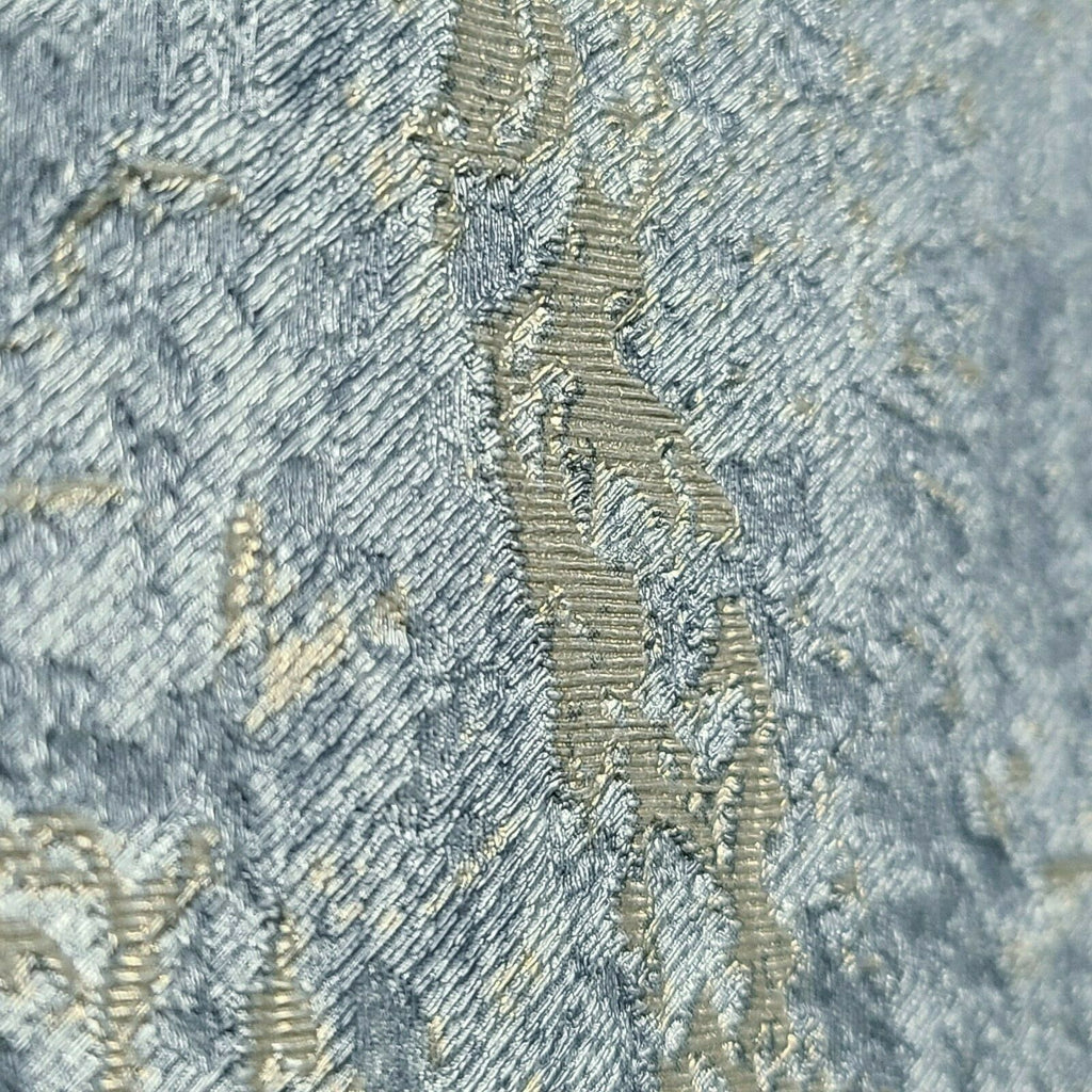 Z3453 Grayish Blue Gold faux plaster textured Wallpaper – wallcoveringsmart